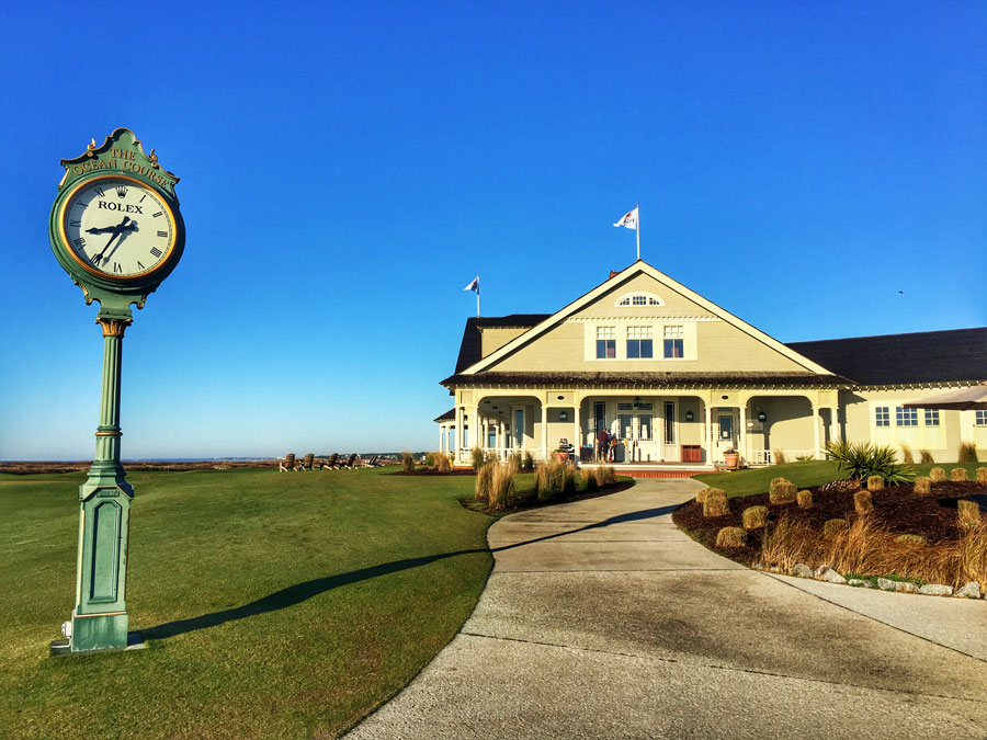 The Ocean Course Clubhouse at the Kiawah Island Resort - one of the options for a day trip during a 4 days in Charleston SC itinerary