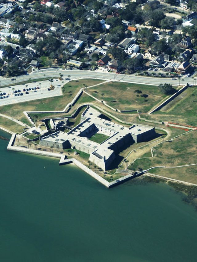 st. Augustine aerial shot